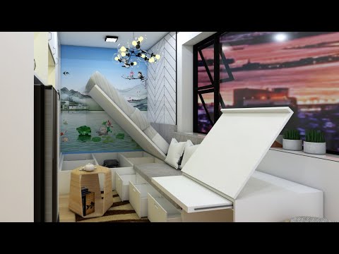 Tiny Apartment Ep26 (Micro Apartment 20sqm/220sqft) | Apartment Tour | Never Too Small