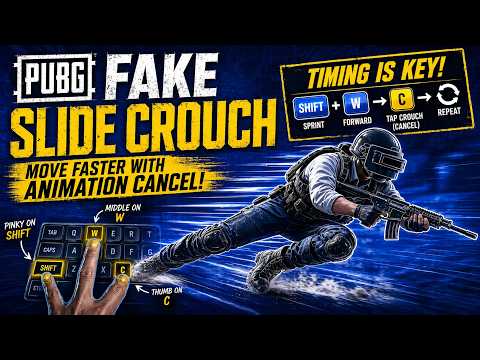 Pubg Slide Crouch Explained In 60 Seconds Easy Tutorial