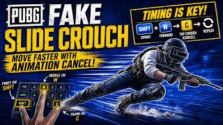 PUBG Slide Crouch Explained in 60 Seconds (Easy Tutorial)