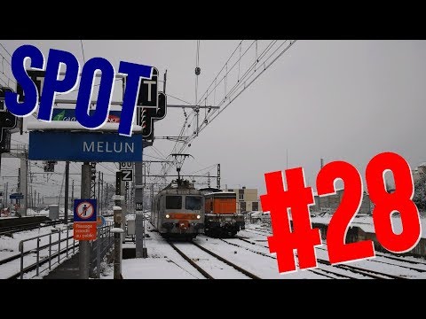 [Spot 28] : Z 5300 et 20500 sous la neige entre Juvisy et Melun !