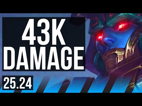 MALZAHAR vs YASUO (MID) | 43K damage | KR Master | 25.24