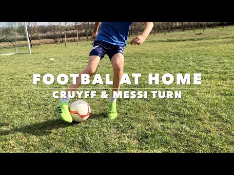 HOW TO DO CRUYFF & MESSI TURN (medium level) - PART VII