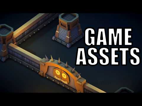Simple Isometric Game Assets (Part 4) (Unity)