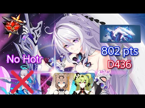[Honkai Impact 3] Ex-Abyss Red Lotus (D436) - Benares 802 pts - CN RC HoFi(S0) Fuxi 3*
