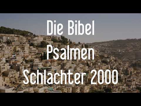Das Buch der Psalmen - Die Bibel als Hörbuch Hörbibel [Schlachter 2000]