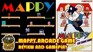 Mappy Arcade Game Review and Gameplay