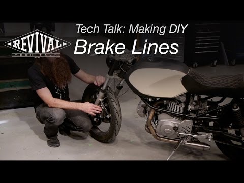 DIY Motorcycle Brake Lines - Revival Cycles Tech Talk