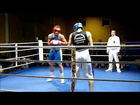 Boxen Meisterschaft-Finale RRW - Timo Rost vs. Shahin Mohammadi