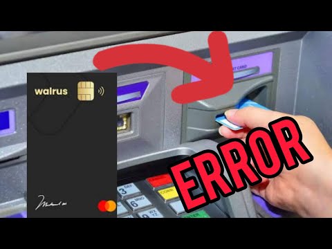 Walrus card atm test (Referral - QJ02Y )