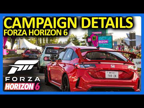 Forza Horizon 6 Gameplay : New Progression & Campaign Info!!