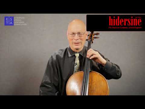 Cello technique: Détaché Casals crawl exercise