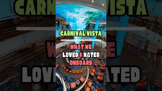Here's everything we LOVED and HATED on Carnival Vista #cruise #shorts
