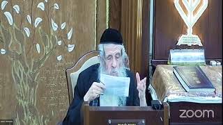 הרה"ג הרב וועכטר שליט"א ט' חשון תשפ"ד - מאמר תורה אור בראשית ד"ה להבין להבין הטעם שנשתנה צורת גוף הא (הרב אברהם מנחם מענדל וכטר) - התמונה מוצגת ישירות מתוך אתר האינטרנט יוטיוב. זכויות היוצרים בתמונה שייכות ליוצרה. קישור קרדיט למקור התוכן נמצא בתוך דף הסרטון