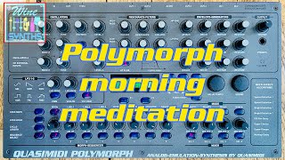 Video thumbnail for Quasimidi Polymorph - meditative early morning sequence by Wine&Synths