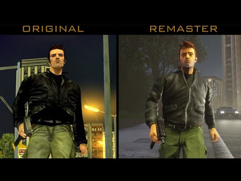 GTA Trilogy Definitive Edition Vs Original - Early Graphics Comparison (GTA Remasters)