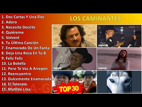L o s C a m i n a n t e s MIX Las Mejores Canciones ~ 1980s Music ~ Top Latin Pop, Latin, Tejano...