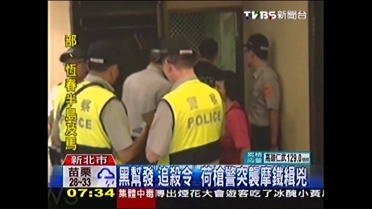 黑幫發「追殺令」 荷槍警突襲摩鐵緝兇