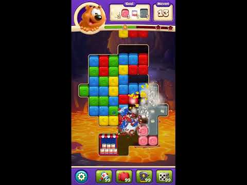 Toon Blast Level 6762 - NO BOOSTERS 🐻🐺🐱 | SKILLGAMING ✔️