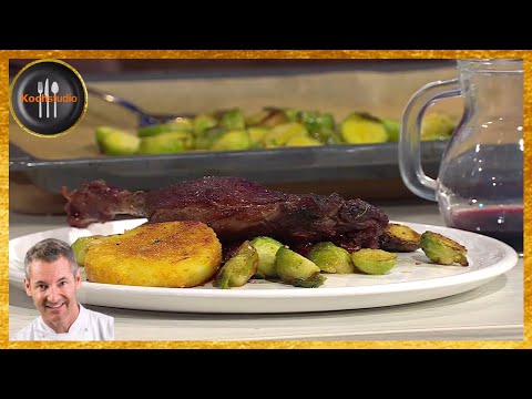 Christian Henze - Gänsekeulen mit Kloßtaler & Rosenkohl