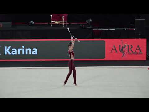 AURA CUP ZAGREB 2019 Сидорак булави JUNIOR FIG