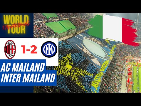 🌍🇮🇹 FANPRIMUS WORLD TOUR 8/198 !!! ITALIEN - AC Mailand vs. Inter Mailand - Serie A