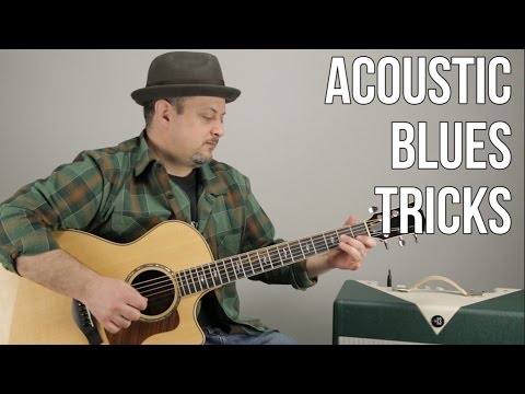 Acoustic Blues Chord Progression and Licks - Acoustic Blues Guitar Lesson