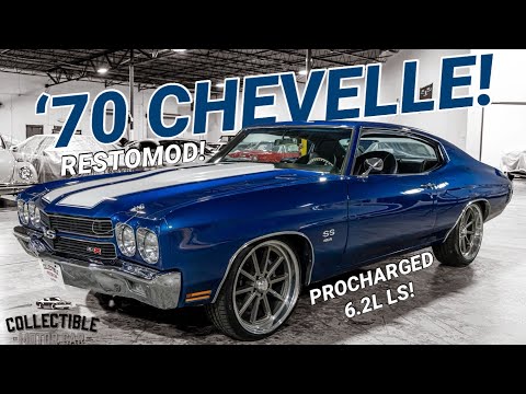 6.2L PROCHARGED 1970 Chevrolet Chevelle SS Restomod Review - Collectible Motorcar of Atlanta