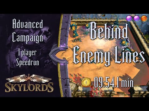 Behind Enemy Lines Advanced #1 | Speedrun in 09:54.1 - Skylords Reborn PvE Contest #2 | BattleForge