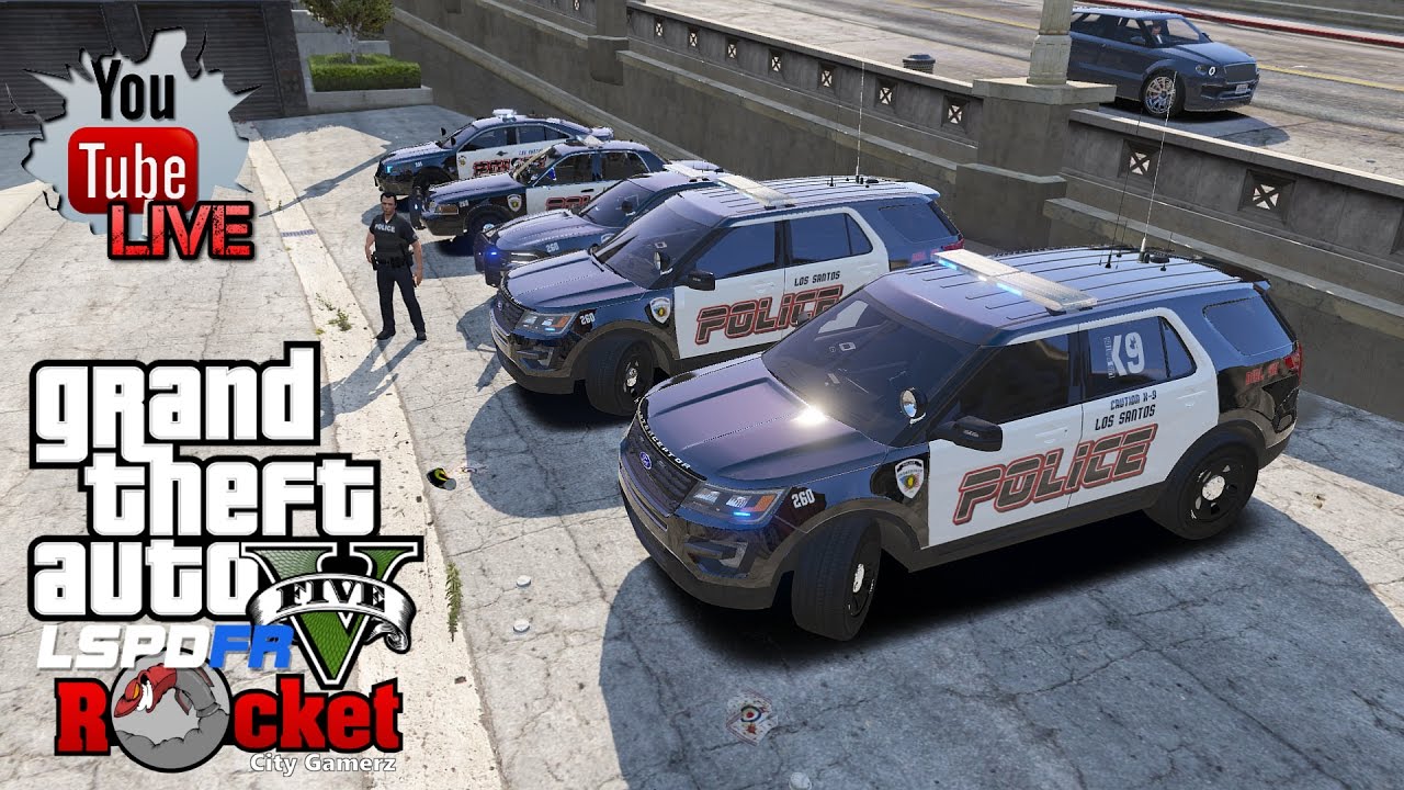 LIVE PATROL! | GTA 5 LSPDFR (New Custom LSPD Skin Pack)
