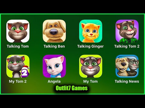 iPad Games by Outfit7 (Talking Tom - Angela & More)