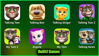 iPad Games by Outfit7 (Talking Tom - Angela & More)