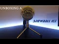 UNBOXING A BLUE SNOWBALL ICE FROM AMAZON