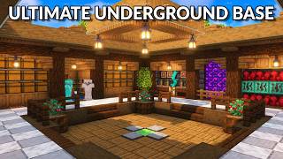 Minecraft: ULTIMATE Underground Survival Base [Tutorial]