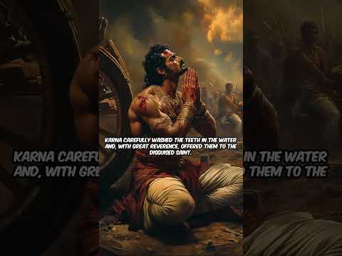 Karna's Deathbed Conversation with Lord Krishna | Mahabharata Insights #ancient#history#motivation