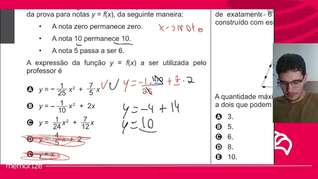 Resolução em Vídeo — Questão 145 ENEM 2014