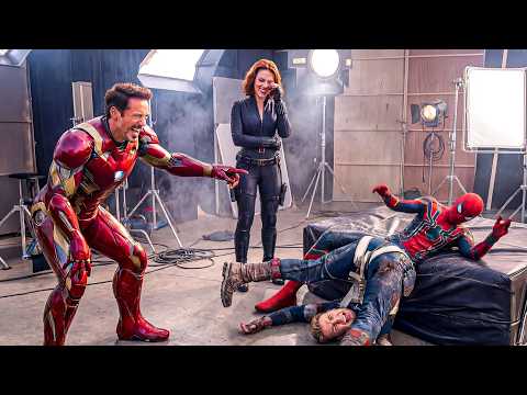 Hilarious MARVEL Bloopers Ever Caught Behind the Scenes!