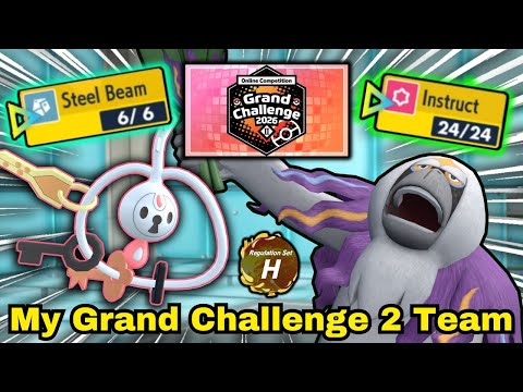 My Grand Challenge Team! Pokemon VGC Reg H Competitive Doubles Wifi Battle