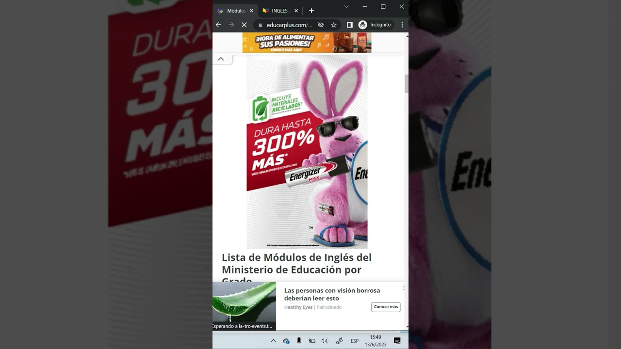 Módulos de Inglés del Ministerio de Educación 📚