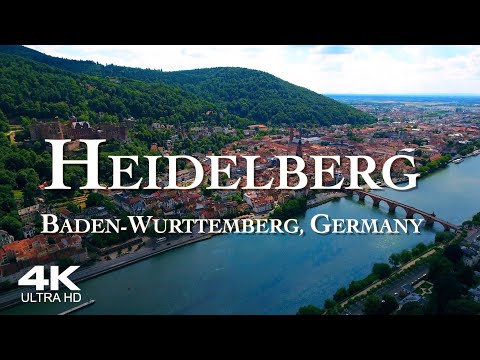 HEIDELBERG 2023 🇩🇪 Drone Aerial 4K | Drohne Baden-Württemberg Germany Deutschland