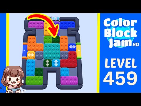 Color Block Jam Level 459 Solution Walkthrough