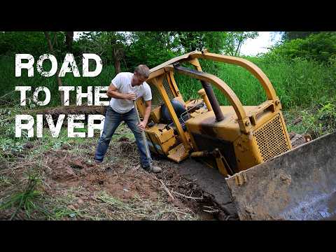 Building a Road to the River (and getting the bulldozer very stuck)