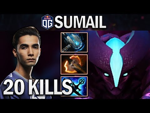 OG.SUMAIL SPECTRE WITH WTF BUILD - DOTA 2 7.24 GAMEPLAY