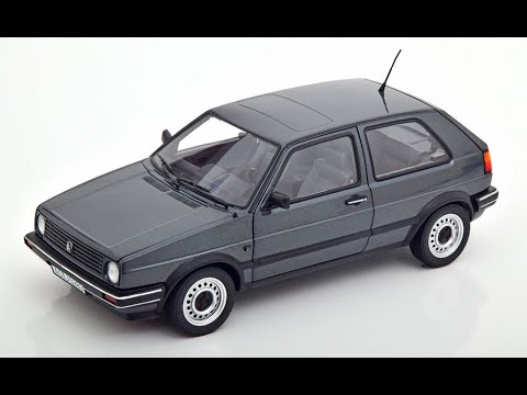 Modelissimo: Norev VW Golf 2 CL 1988 greymetallic 1/18