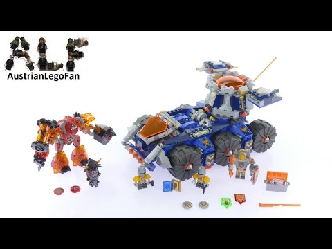Vidéo LEGO Nexo Knights 70322 : Le transporteur de tour d'Axl