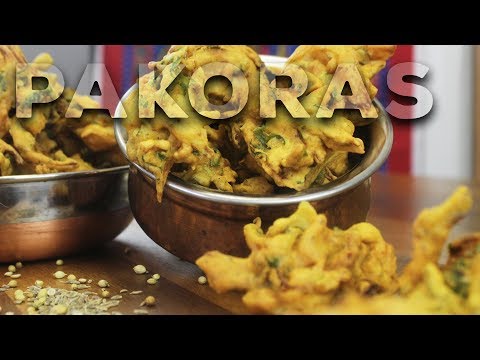Authentic Pakoras Recipe - With My Little Kitchen | Quick & Easy | Gluten Free | Vegan