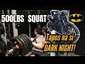 500lbs LEGS squat|Dark night project done|Modified 400cc dominar kawasaki|