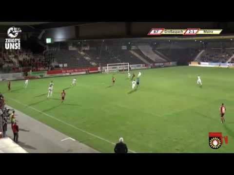 16  Spieltag: SG Sonnenhof Großaspach gegen 1. FSV Mainz 05 II - Das Spiel