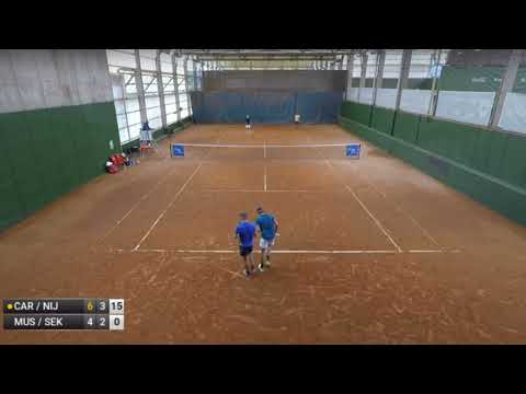 Simon Carr/Ryan Nijboer v Alexis Musialek/Philip Sekulics - M25 MUNGIA (match incomplete)