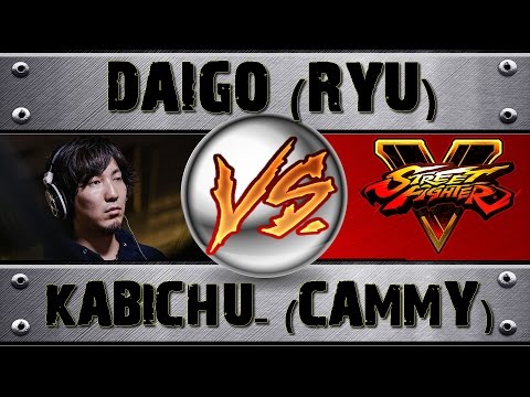 Street Fighter V DAIGO (RYU) VS KABICHU- (CAMMY) PRO RANKED MATCH - VER 1.01 HD