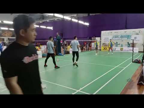 Badminton RoundRobin IPGMY GrandFinal Men's Double Amature Tour - Aliff / Irwan Vs Nasai / Hanif